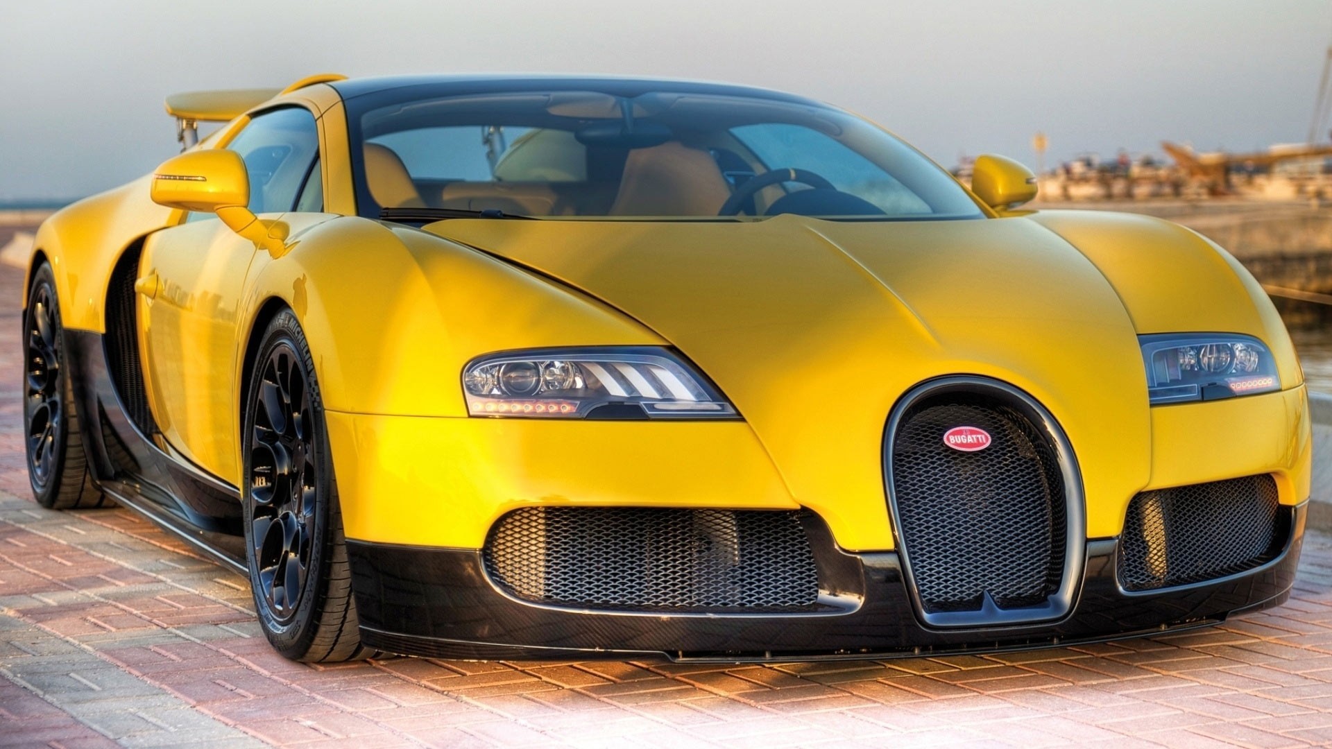 superdeportivo coupé bugatti amarillo bugatti veyron coche deportivo