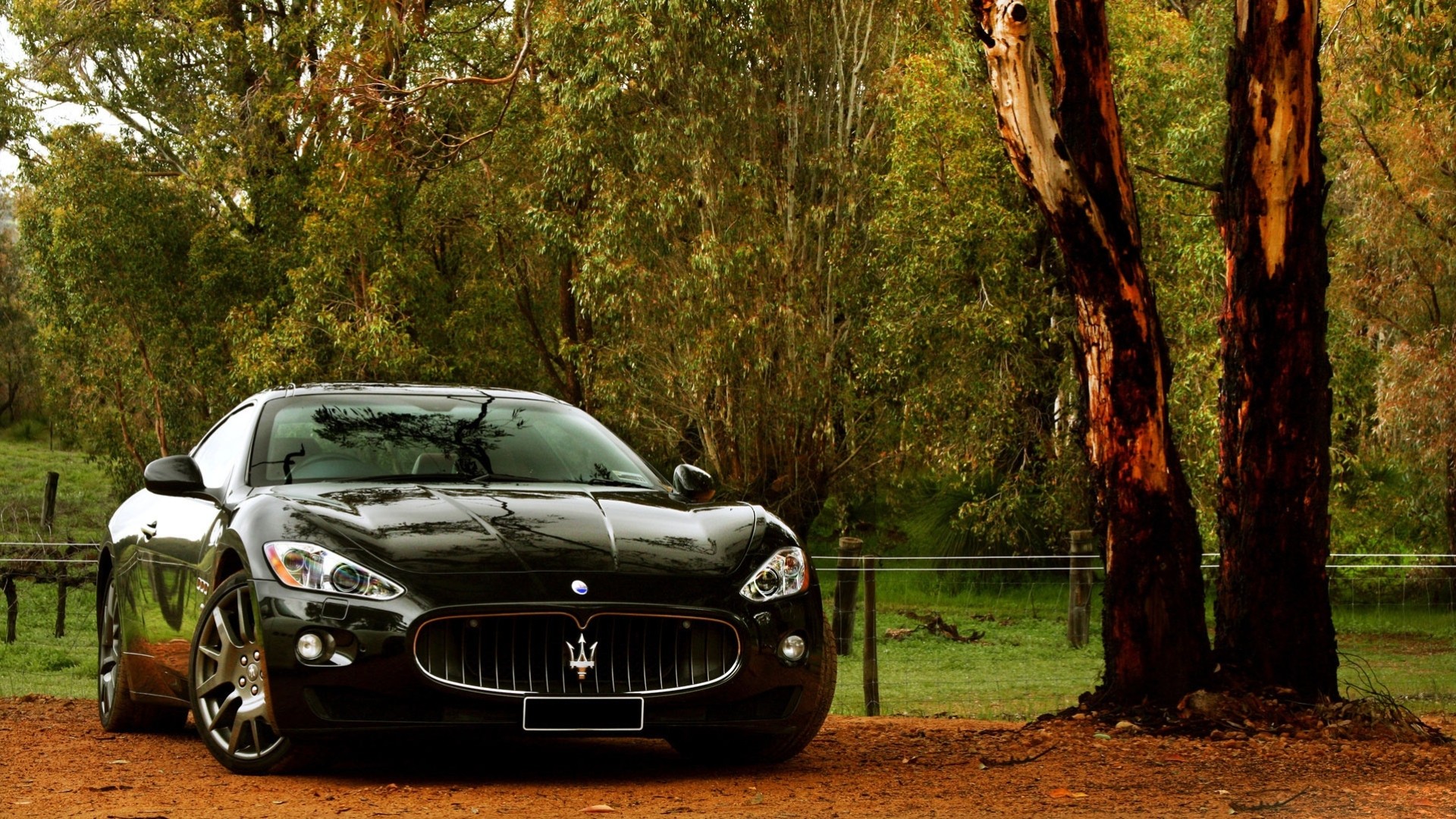 granturismo coupé maserati auto sportiva nero