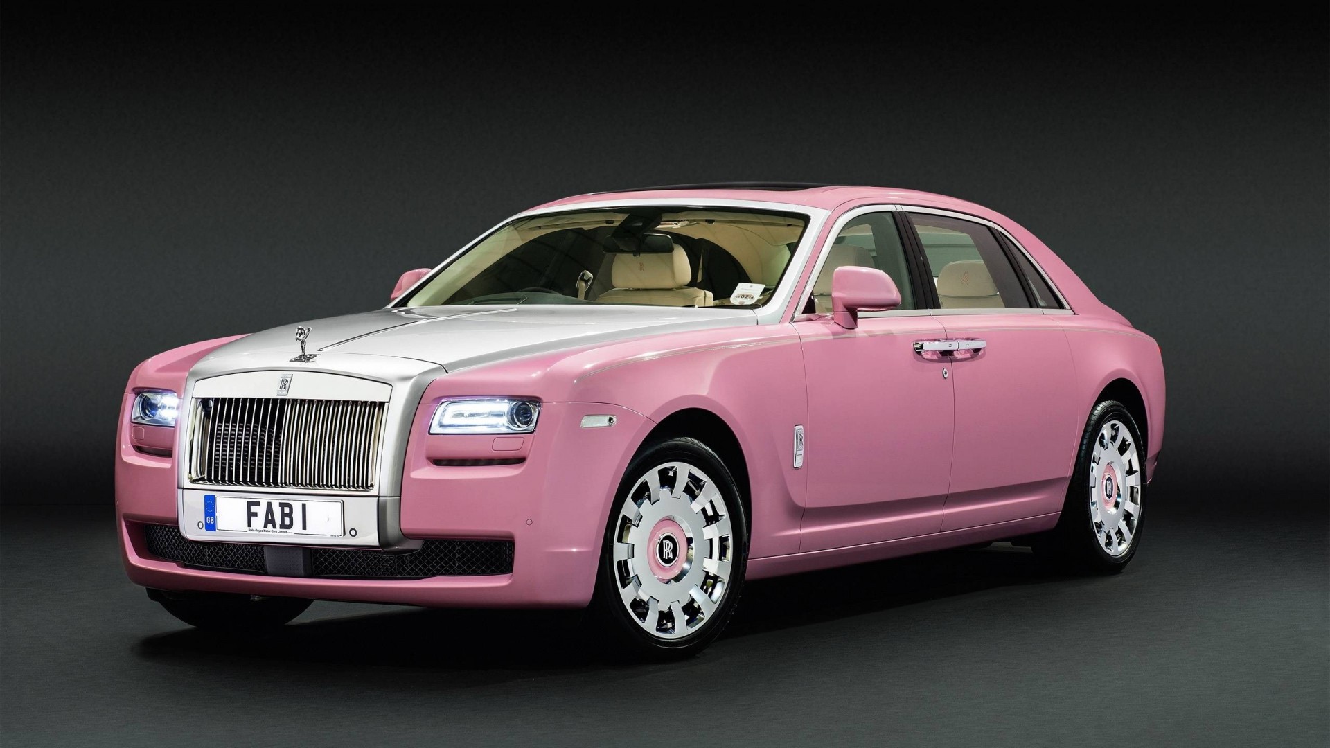 fresco divertido rolls-royce coche