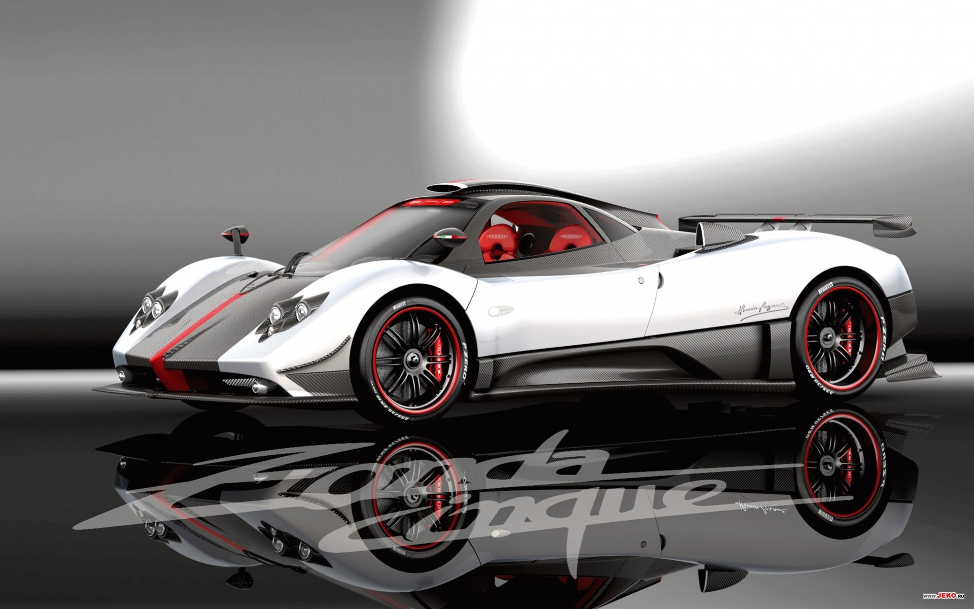 cinque pagani zonda voiture rapide prototype sexy