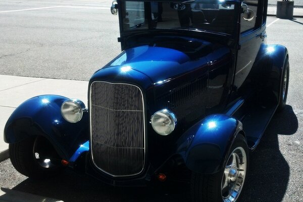 A beautiful rare hot rod car