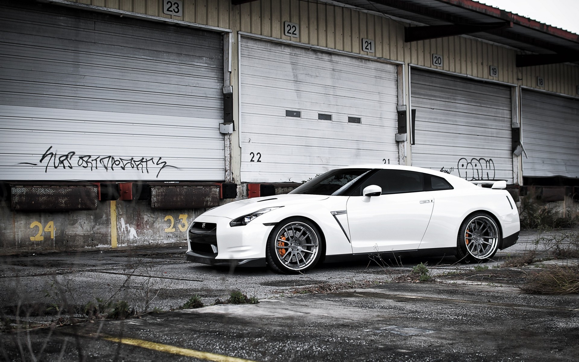 gt-r nissan white equipment