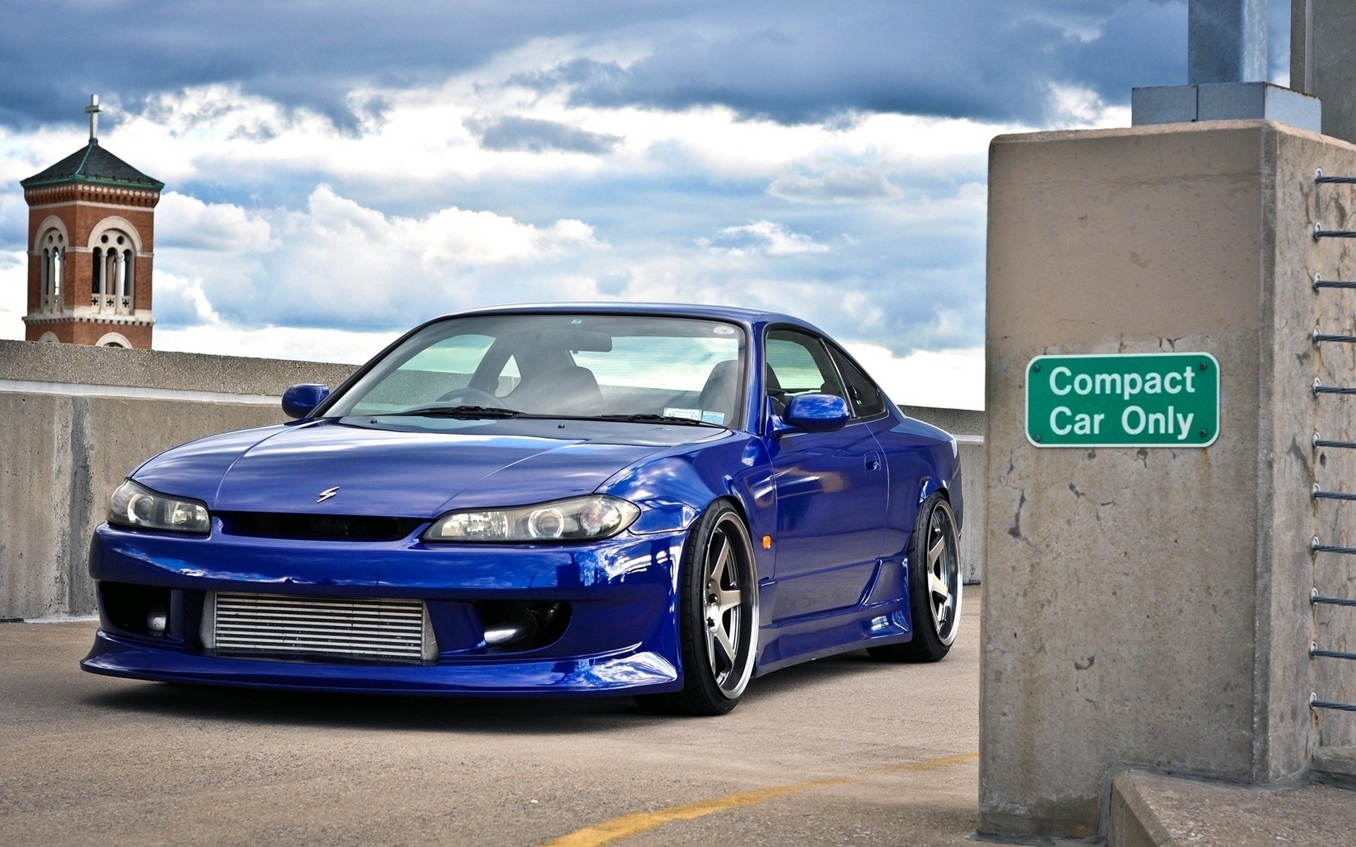 blau nissan auto silvia s15 jdm tapete anpassung