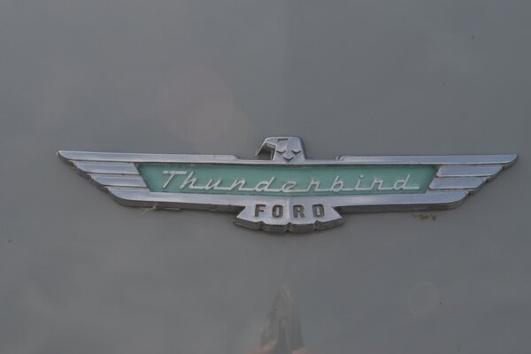 The logo of the old Ford car