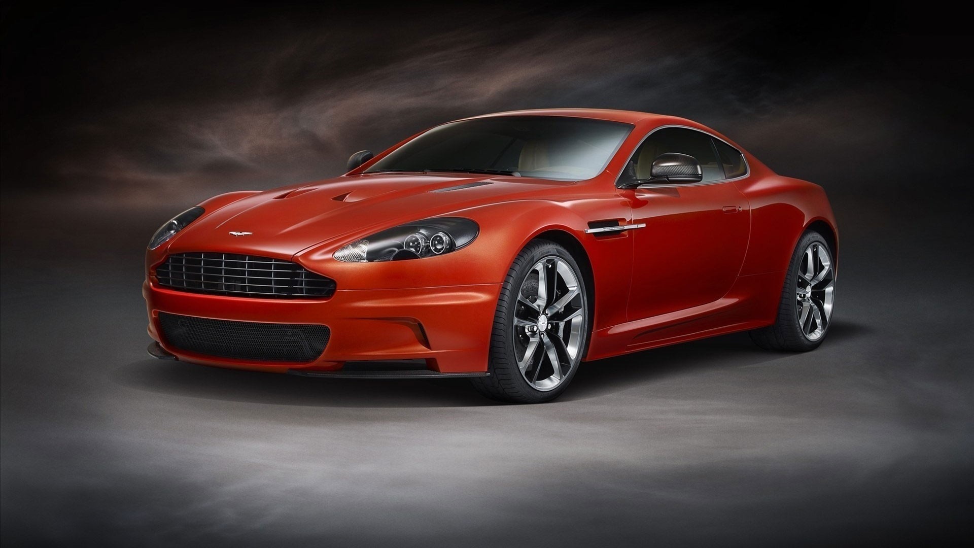 coche deportivo aston aston martin dbs rojo