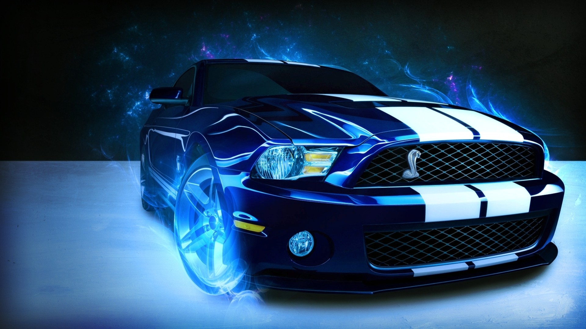 mustang coche shelby músculo motor