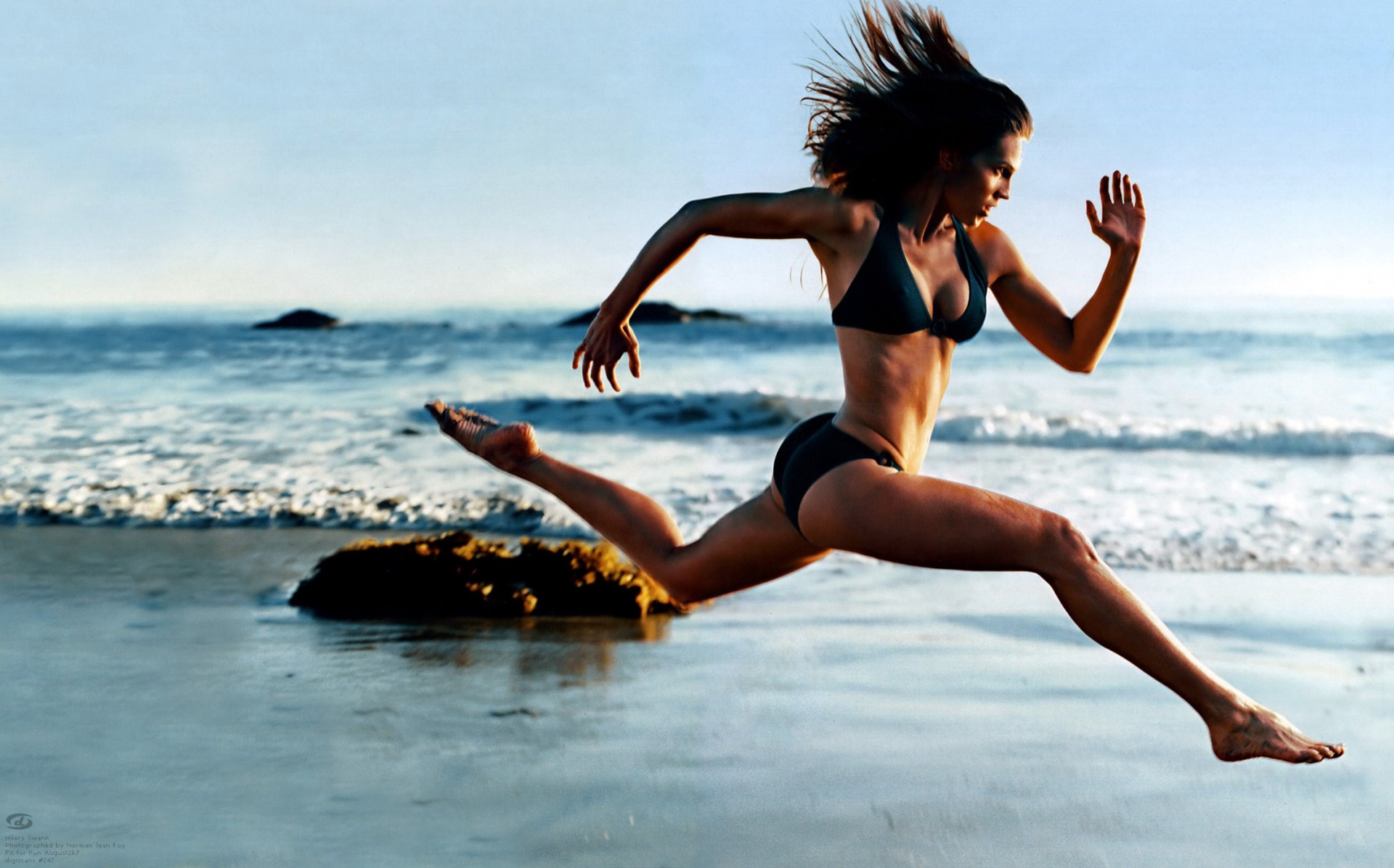 hilary swank mar correr fitness