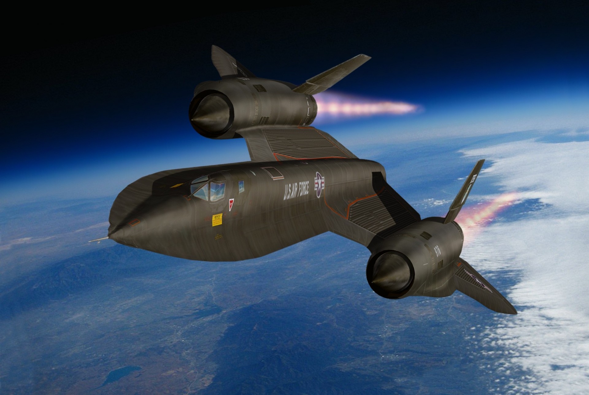 ky lockheed sr-71 land