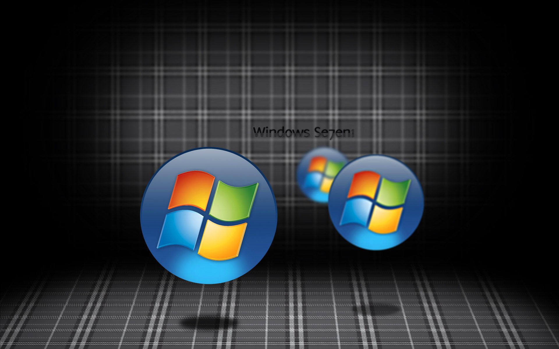 windows 7. background computer operating system logo emblem volume