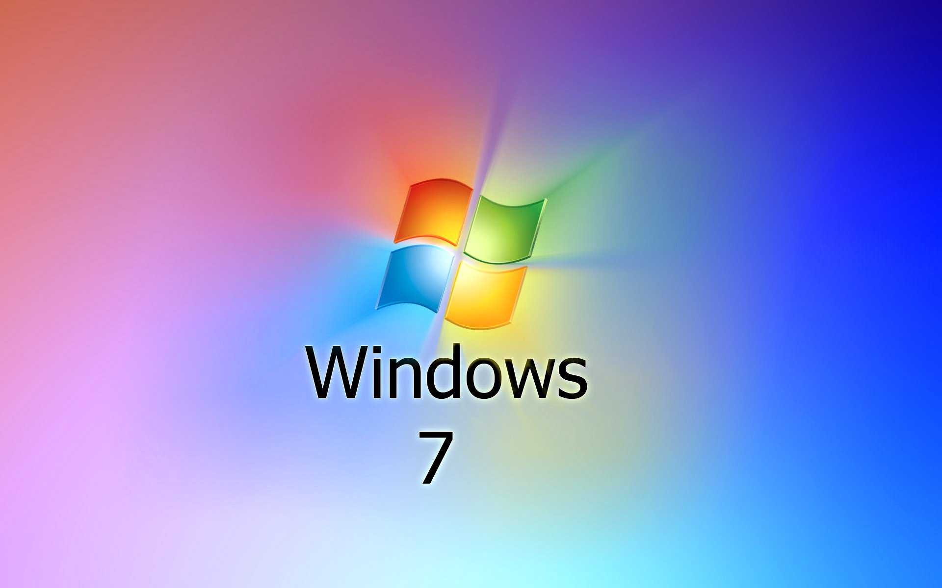 windows 7 tapety komputer system operacyjny emblemat logo