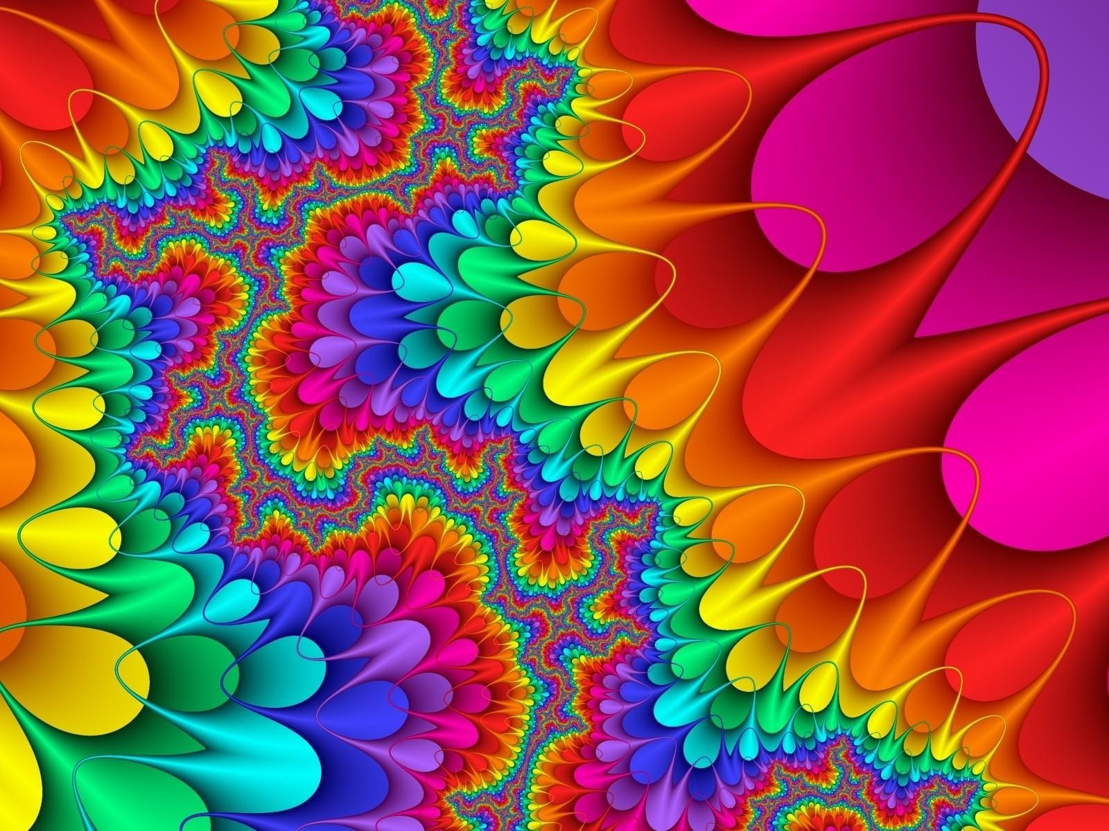 palette fractal flower