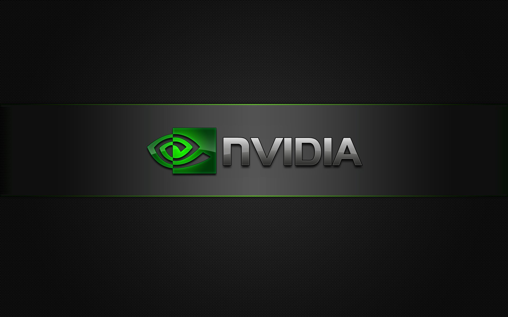 logotipo nvidia verde negro