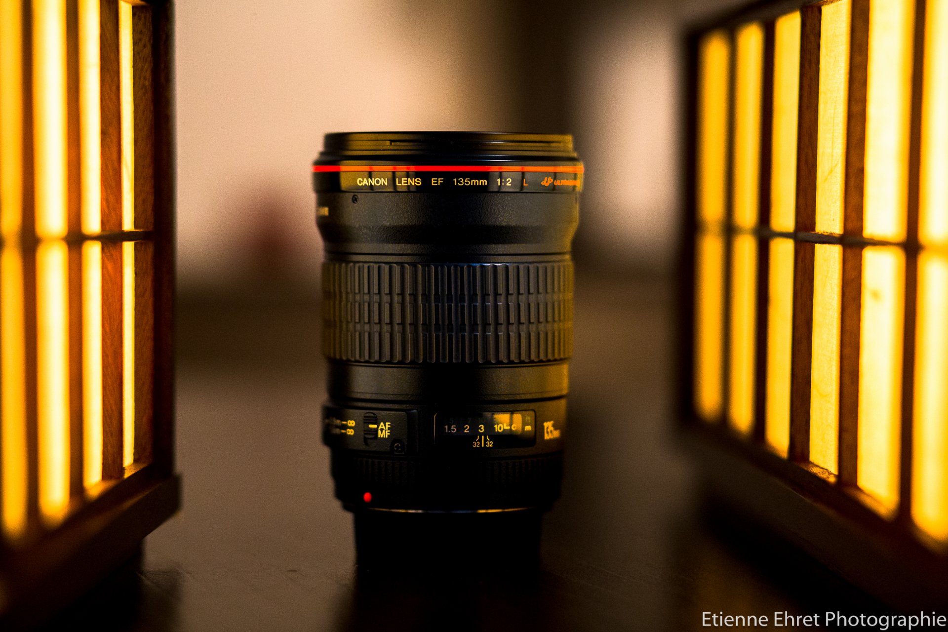 canon 135mm f2 lente luce