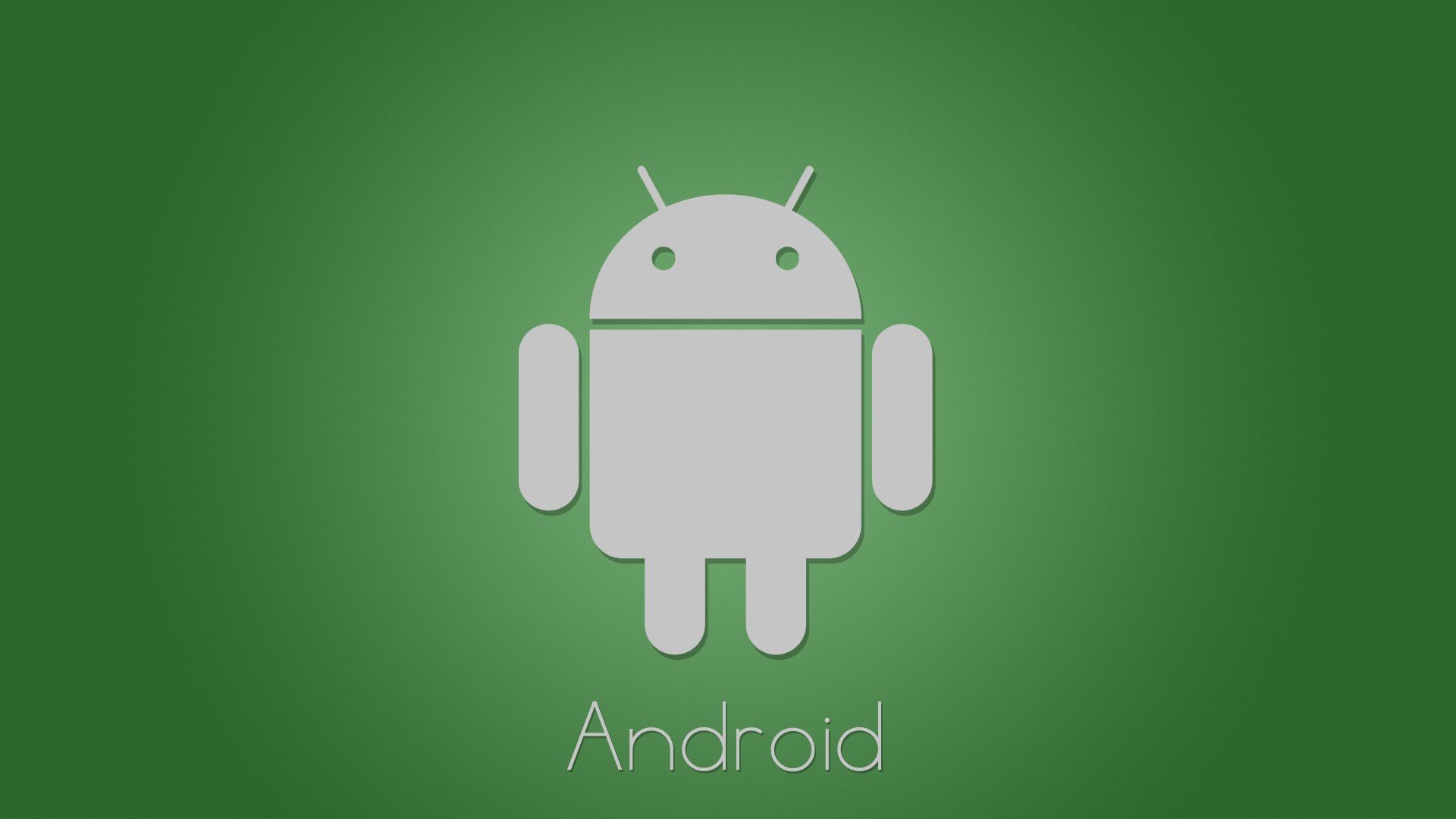 minimalism android google tech green