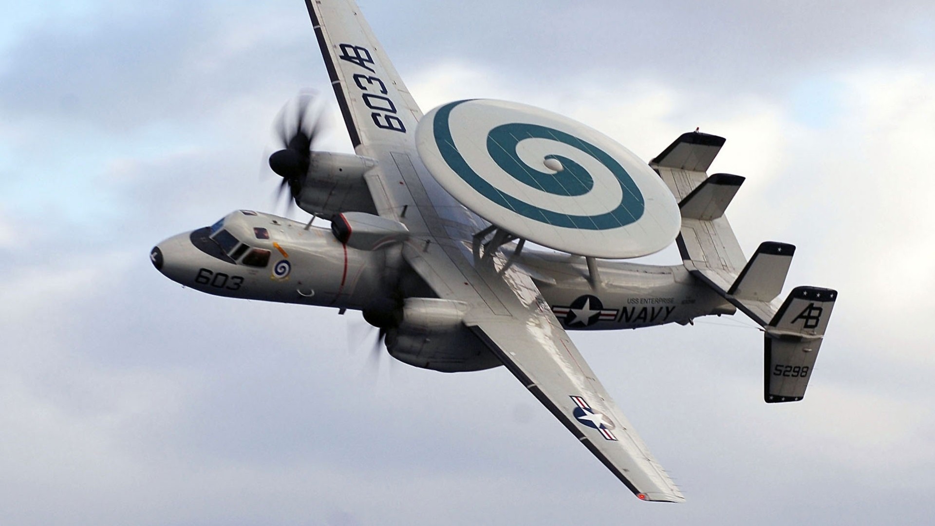 avión explorador militar e-2c hawkeye