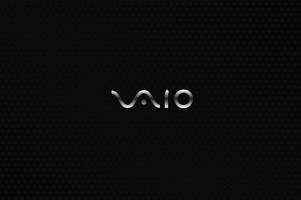 Vaio in overflow on a black background