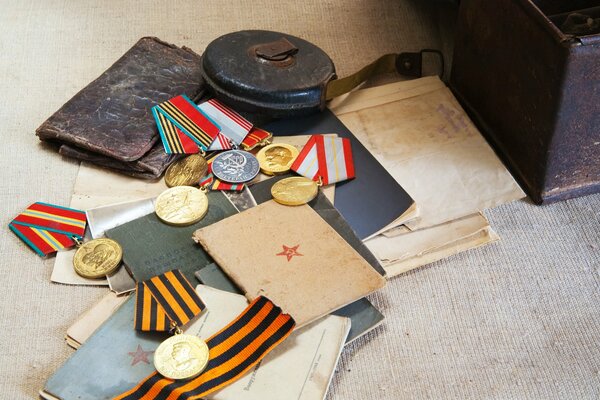 Post-war relics in memory of WWII battles