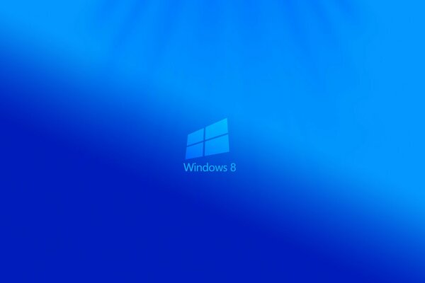 Minimalistic image of the windows eight operating system emblem