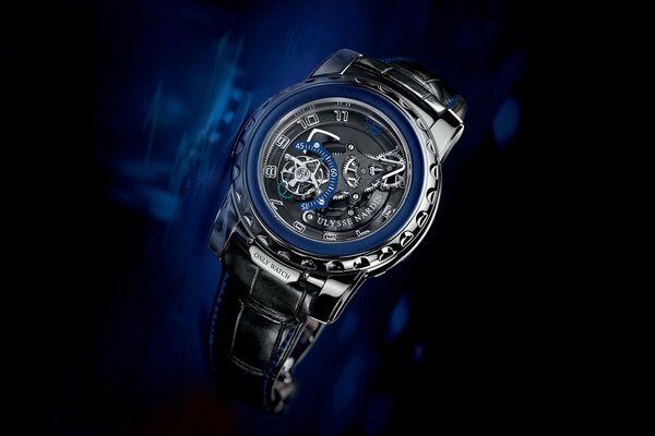 Ulysses narid freak blue phantom watch