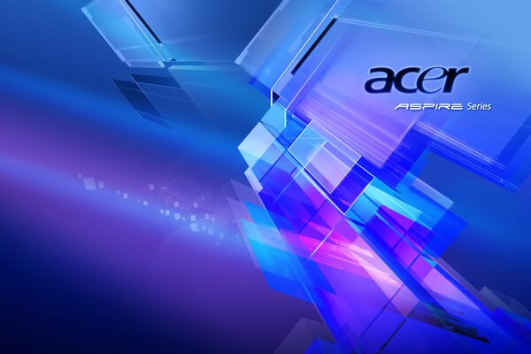 Acer logo on an abstract background