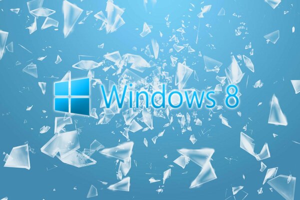 Carta da parati di Windows del computer e il suo sistema operativo