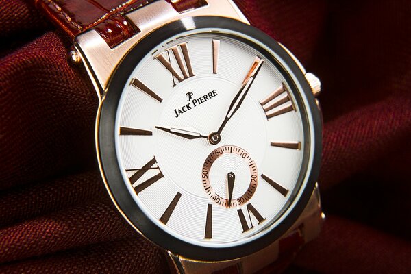 Metal Red Jack Pierre Watch