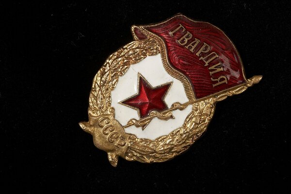 Zwycięski medal Czerwonej Gwardii
