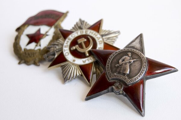 Ehrenpreise für die Teilnahme am Großen Vaterländischen Krieg