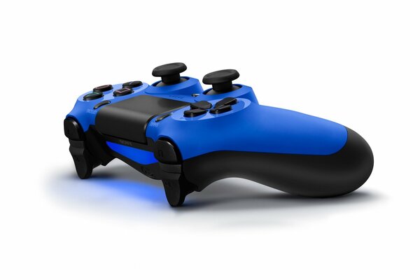 Blue sony playstation gamepad