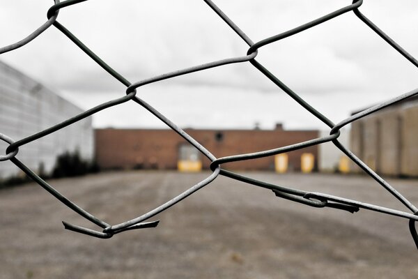 Forbidden territory under the bars