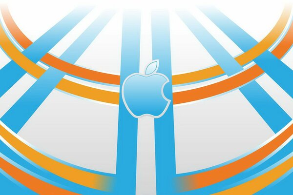 Computer graphics. Logo del marchio apple