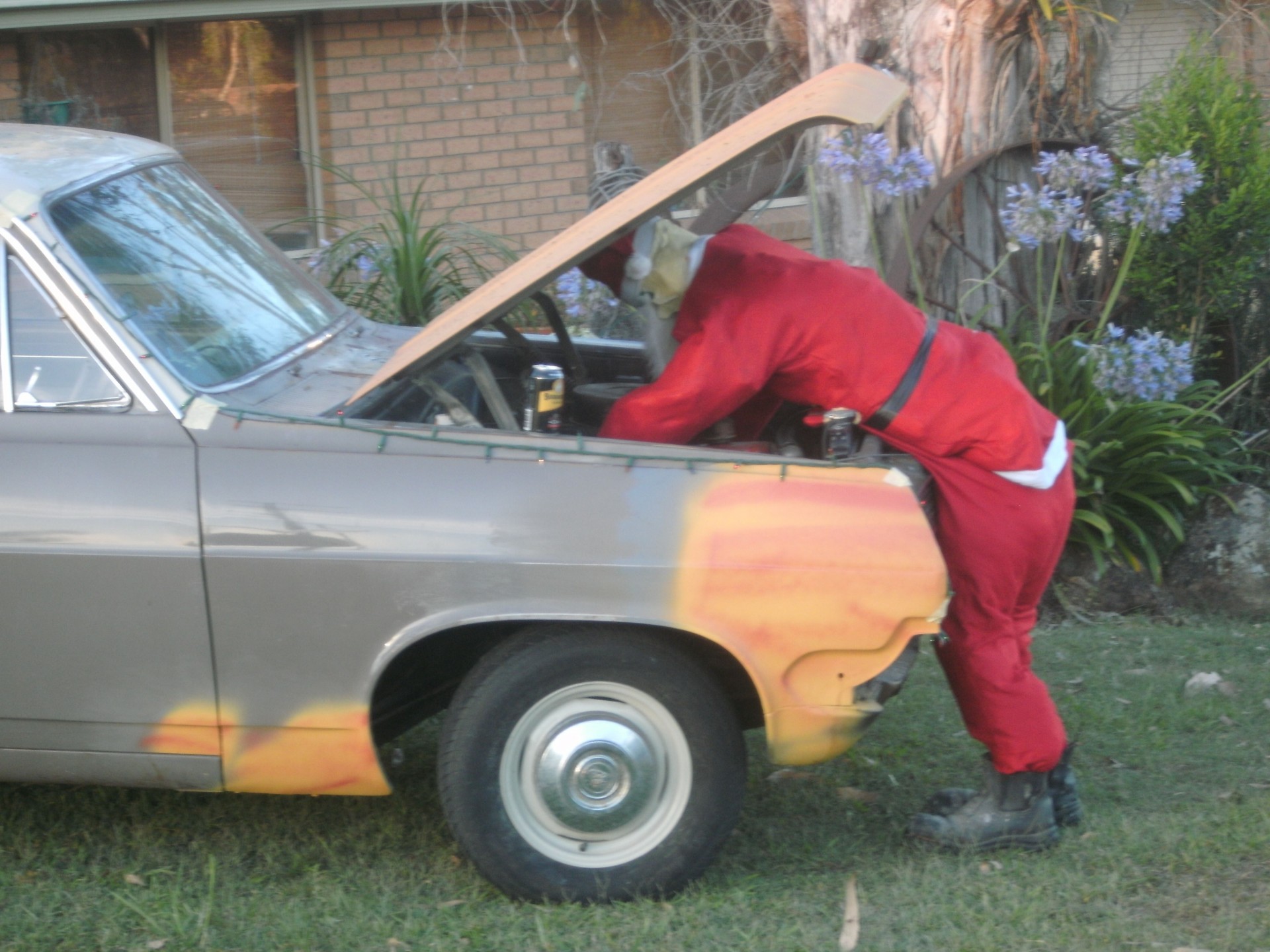 holden photo santa christmas vehicle