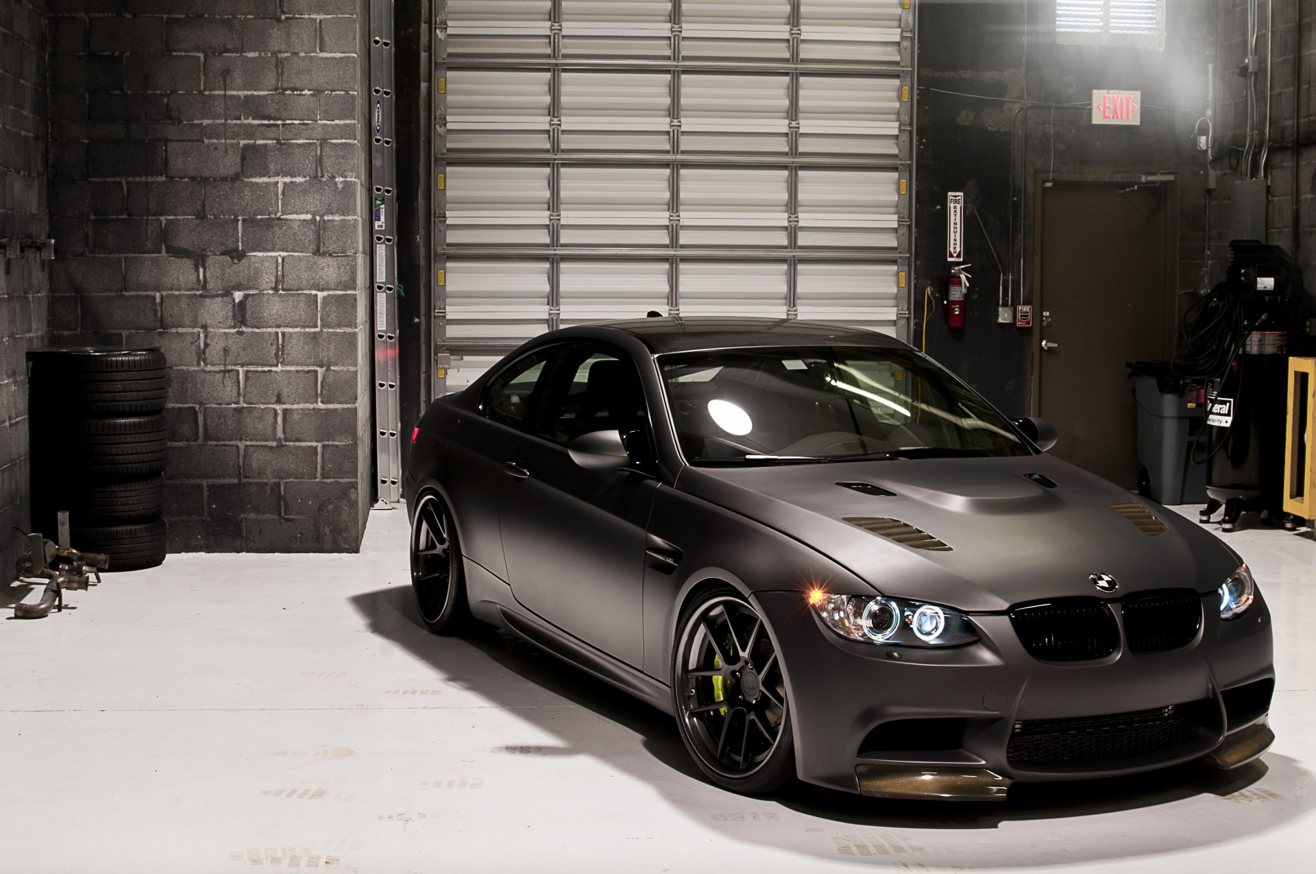 reifen bmw box e92 schwarz matt m3