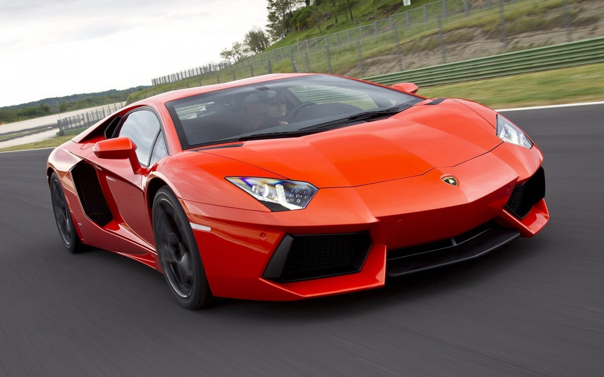 auto lamborghini aventador ruch stylizacja