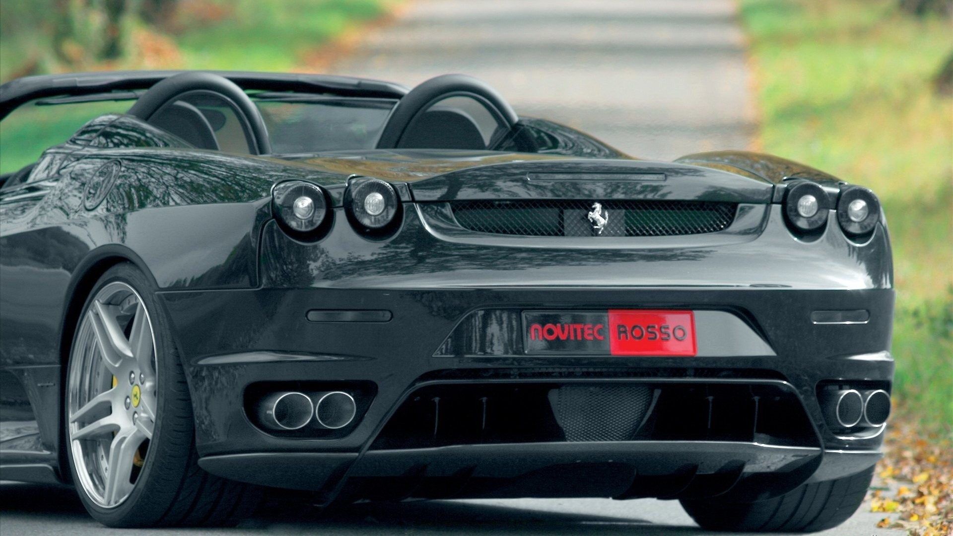 ferrari автомобиль f430 серый макро спайдер