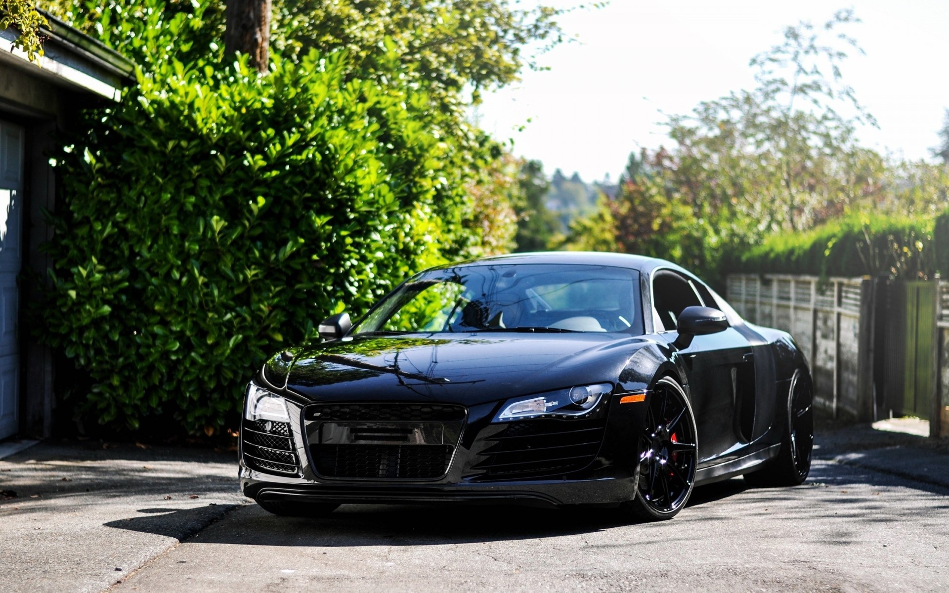 car dark audi r8 style