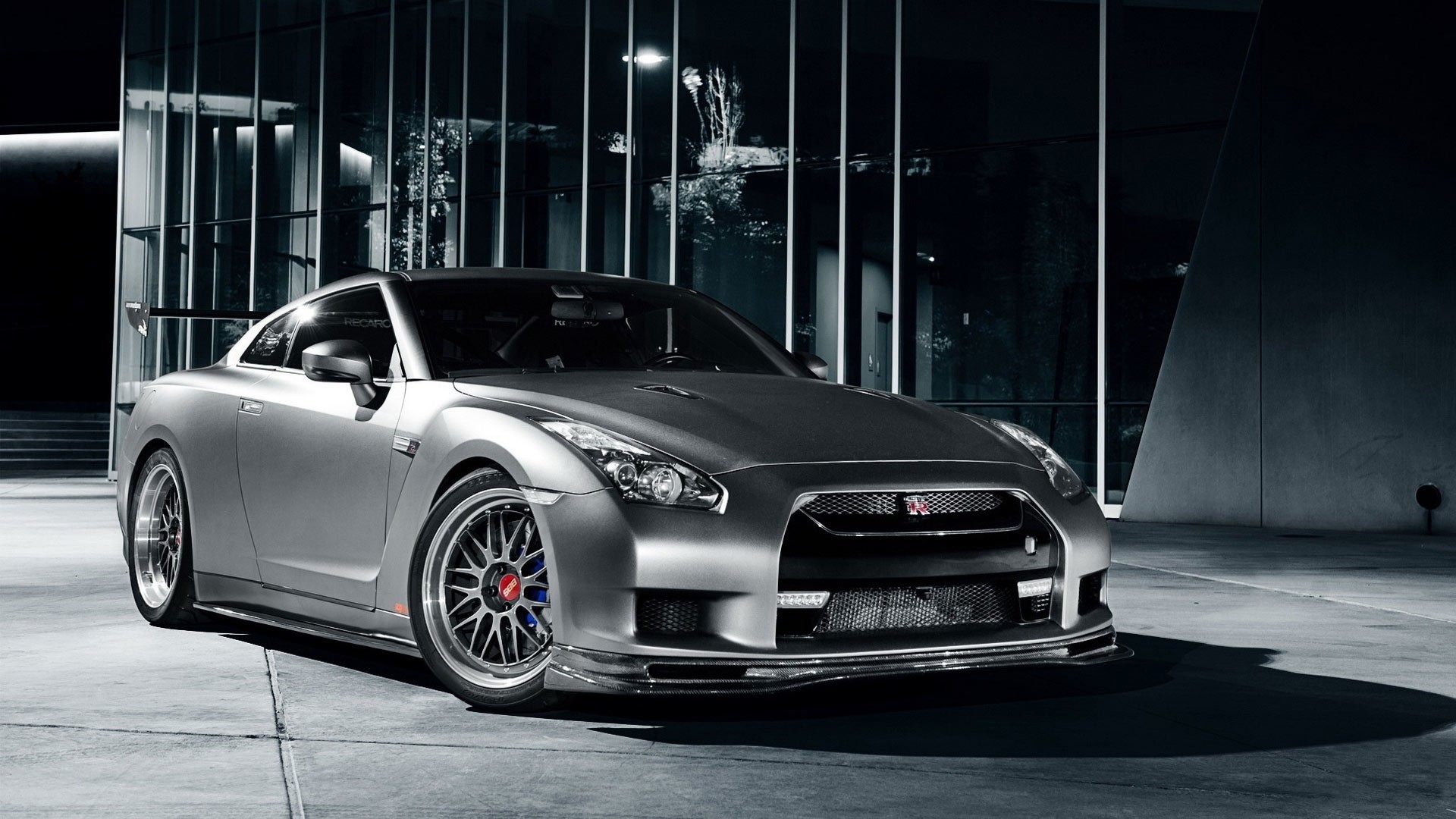 grey nissan coupe nissan gt-r sports car