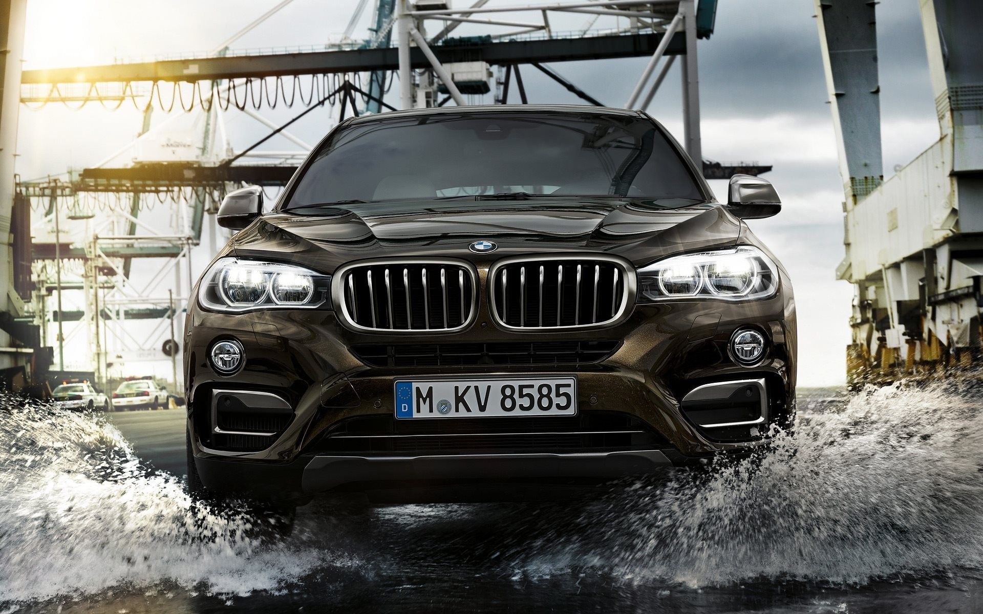 икс6 x6 bmw кроссовер порт 2015 г. вид спереди