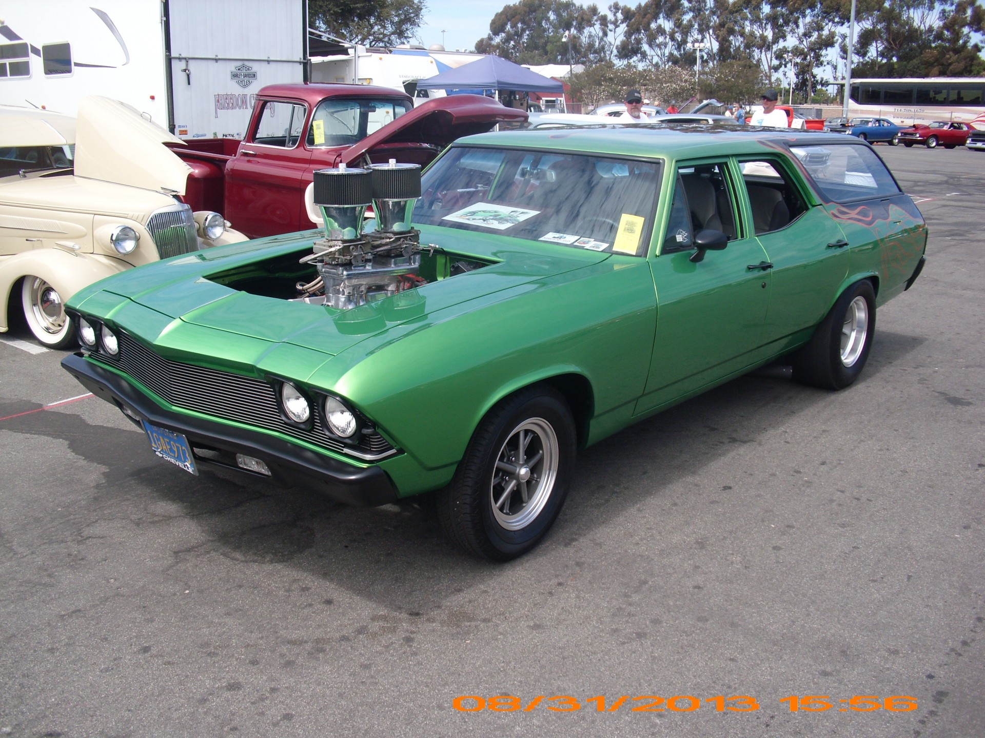 chevelle fourgon corvette coureur