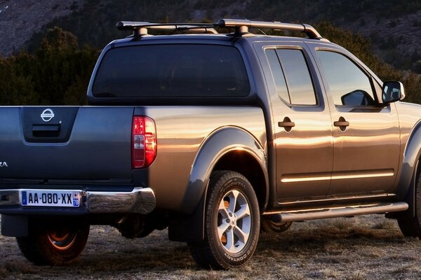 Nissan Navara SUV. Lieferwagen