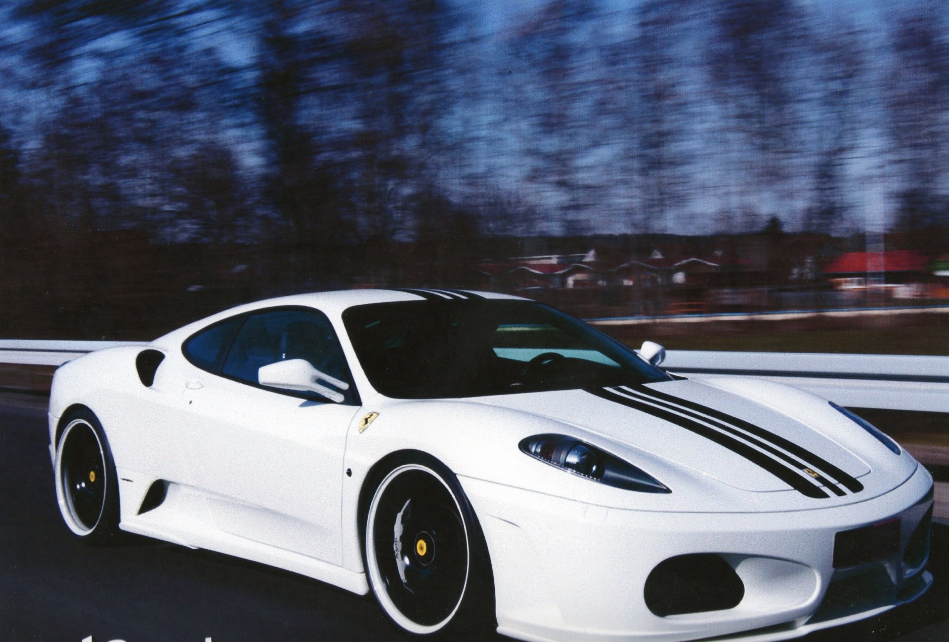 rápido coche blanco deporte