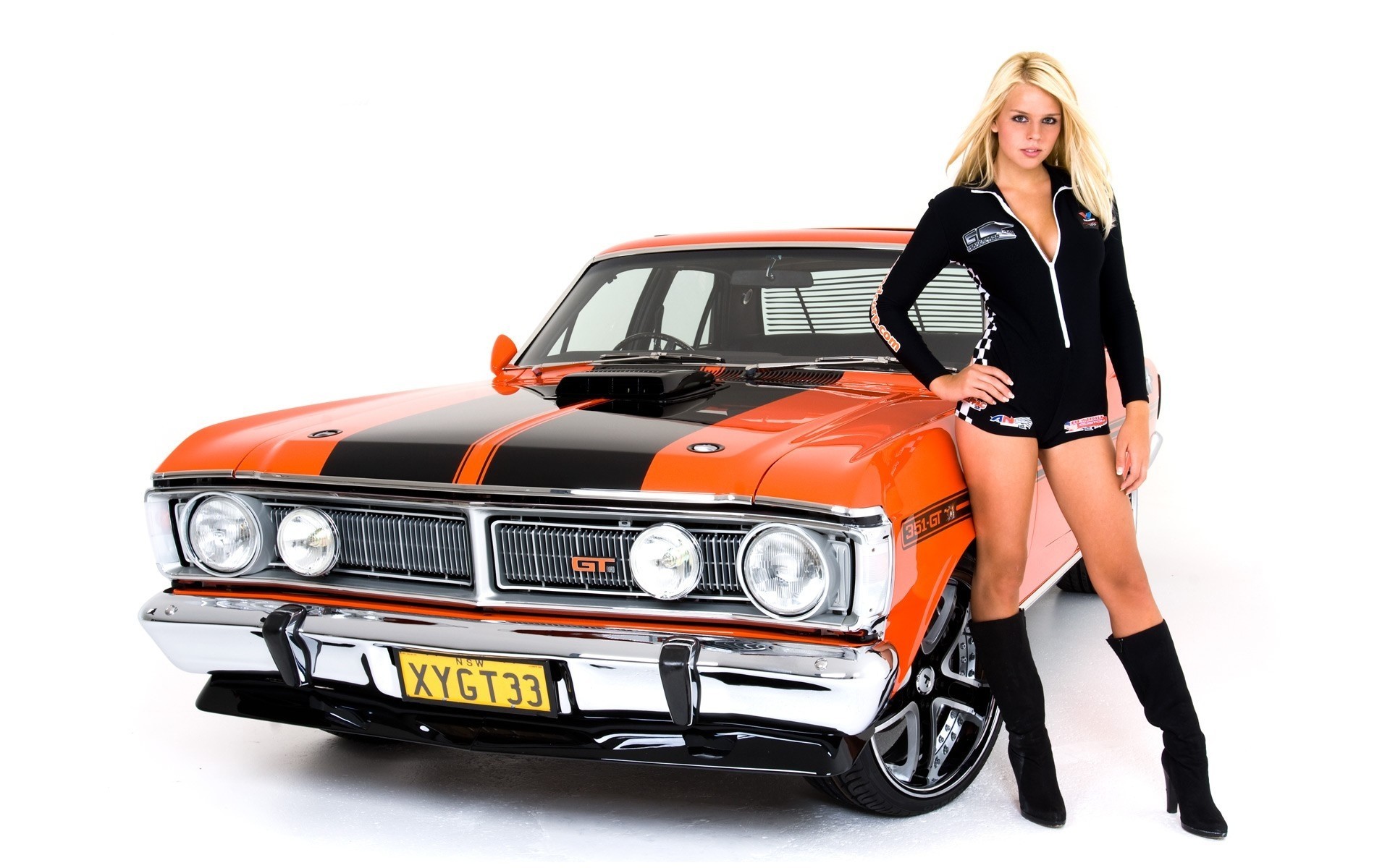 model australijski blondynka ford