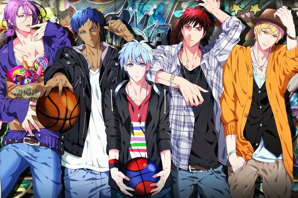 Anime. Gars. Kuroko tetsuya