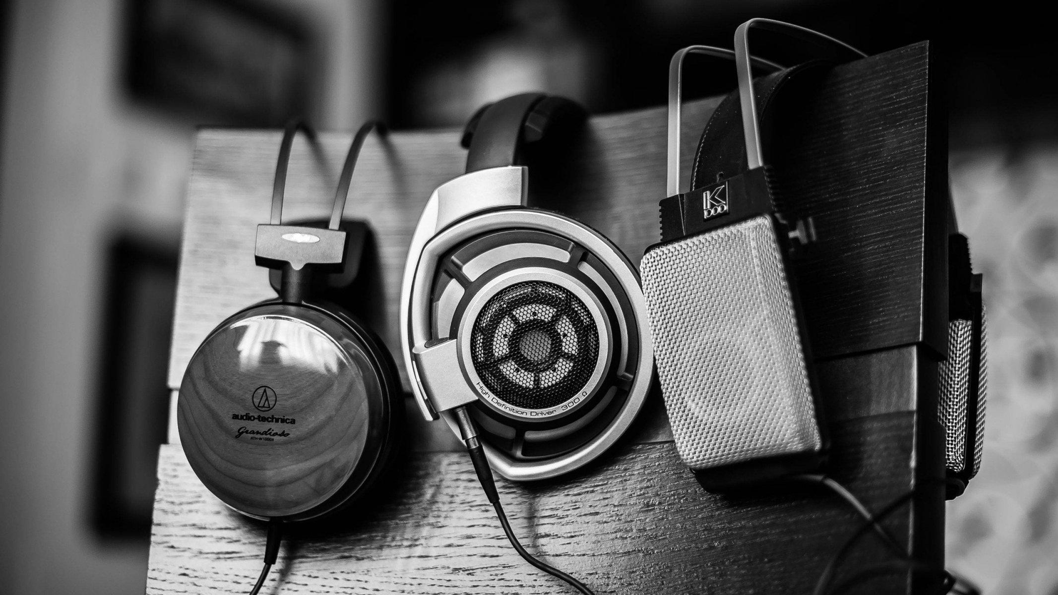 auriculares gris música