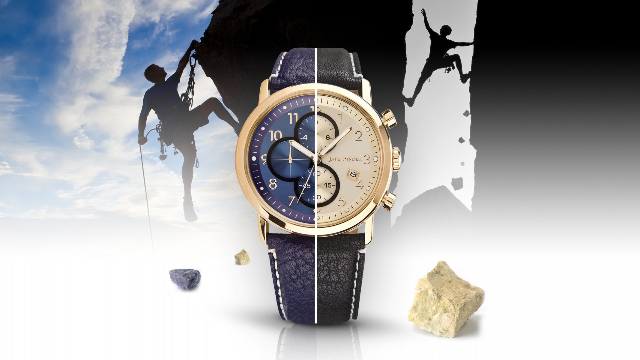 salut-technologie exclusif style montres jack pierre marque marque logo