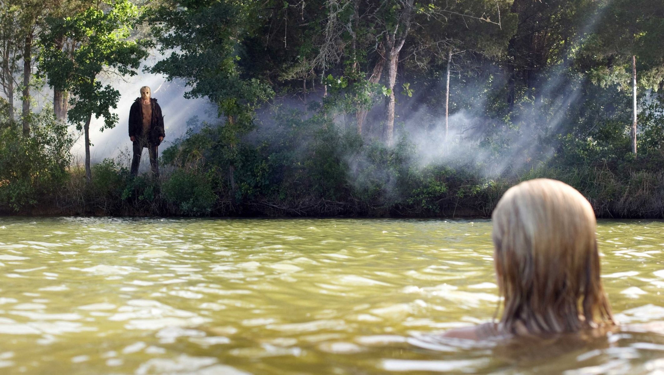 vendredi 13 blodinka mystique lac femme eau peur arbres masque forêt cinéma