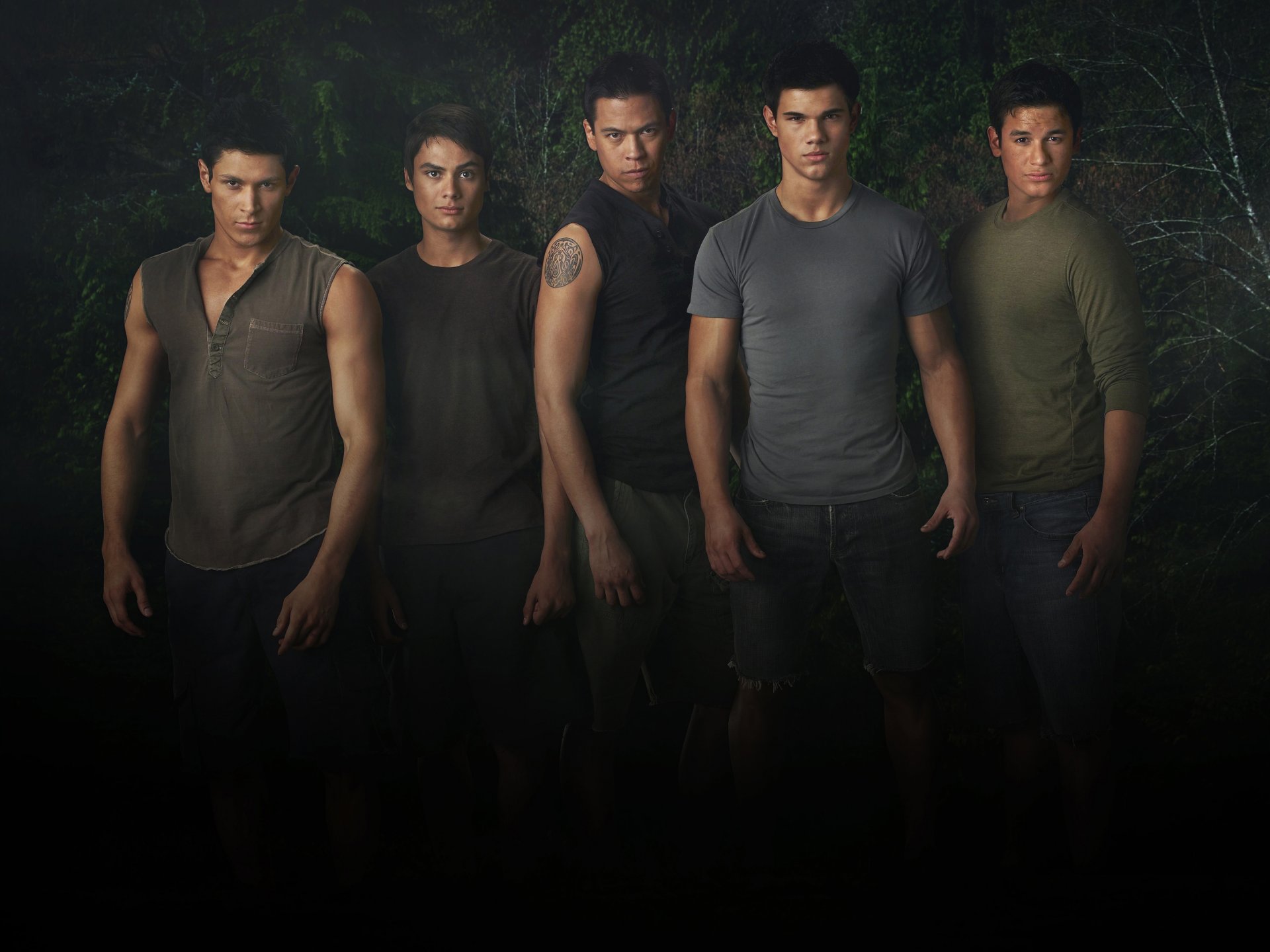 guys werewolves twilight forest the team