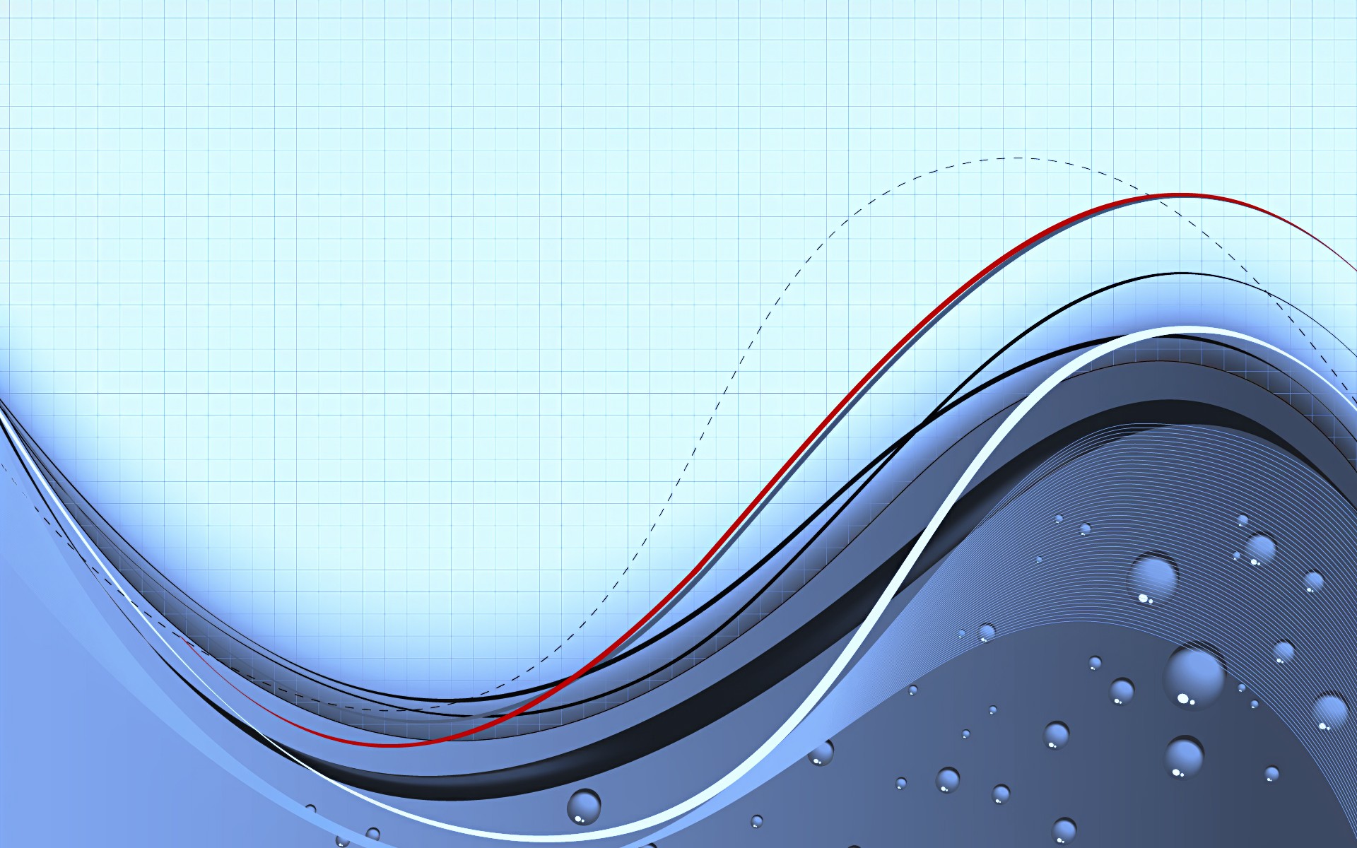 vektoren linien wavedock