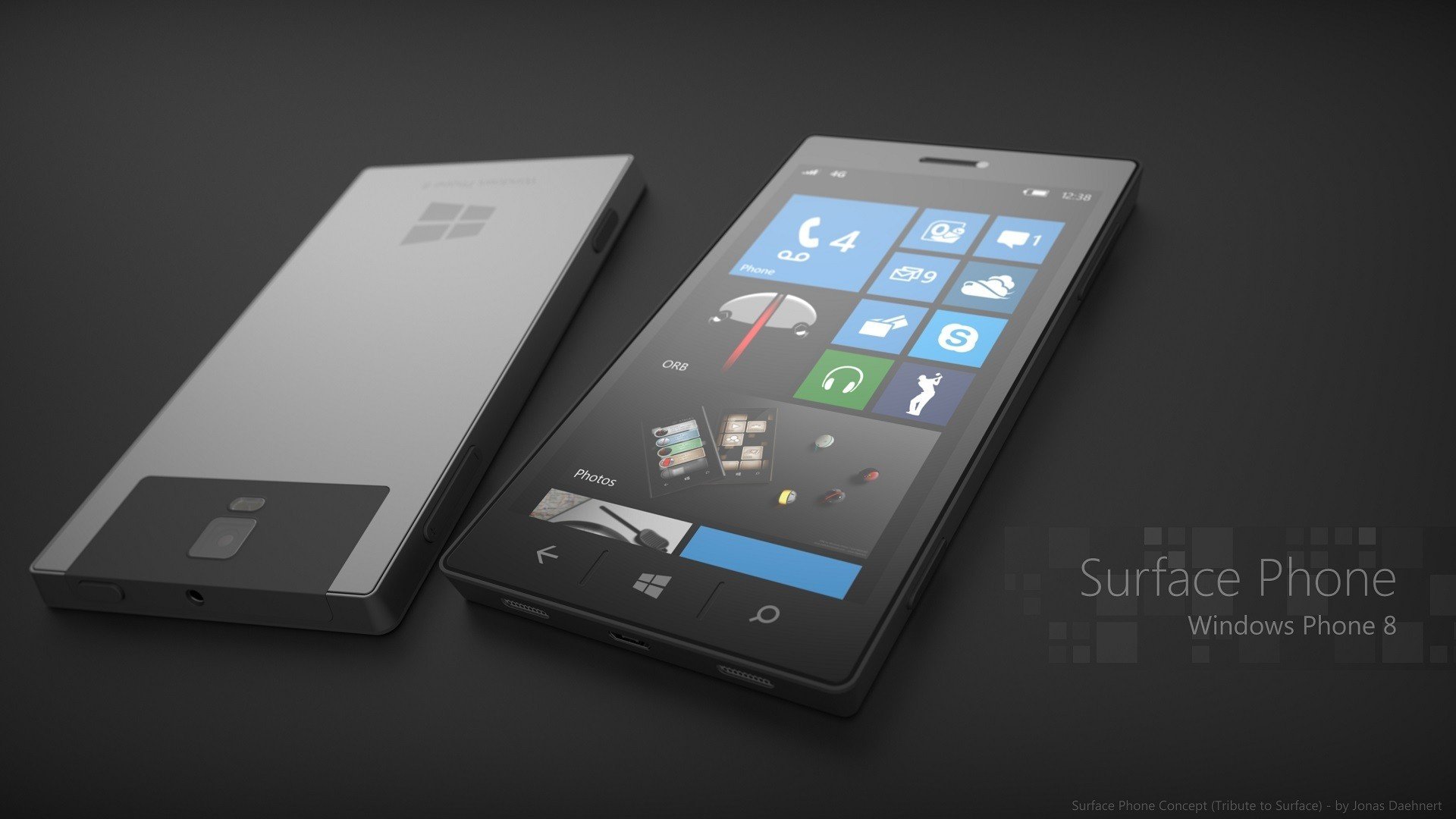 hi-tech windows telefon smartfon concept windows concept