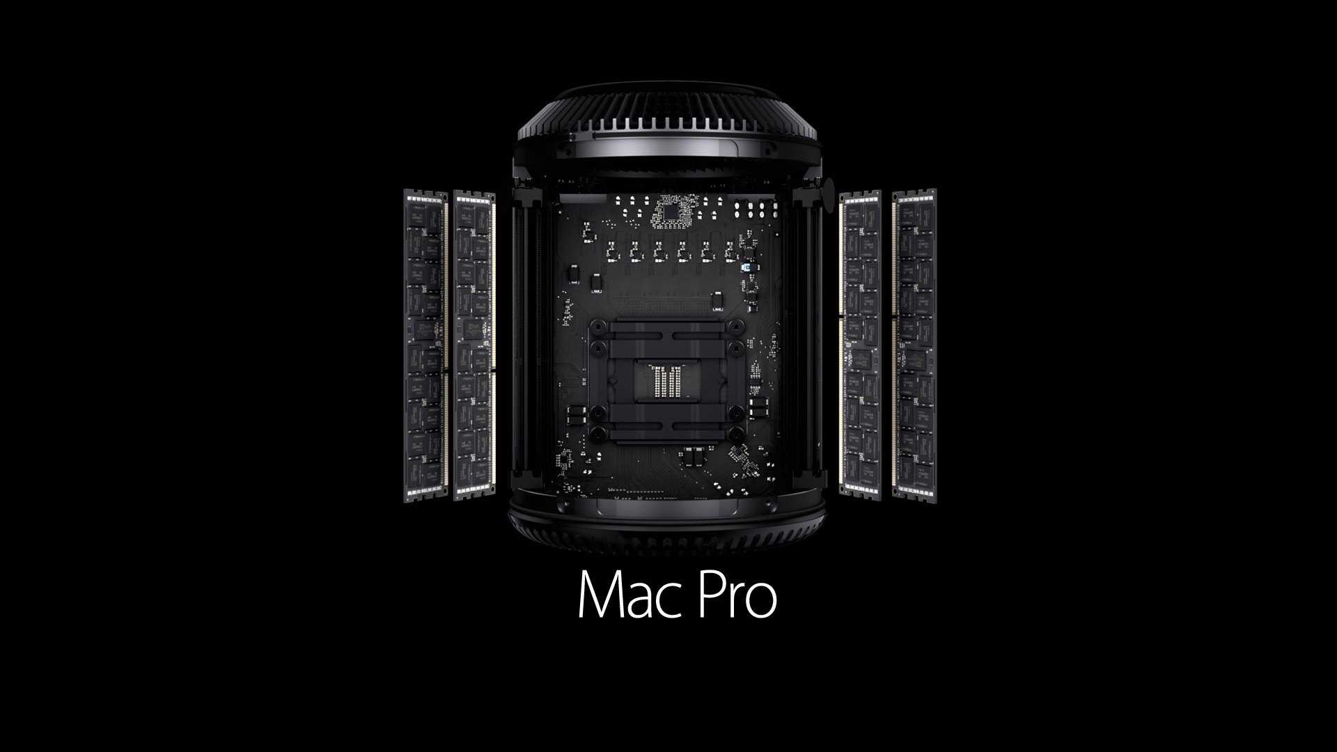 mac pro apple mac czarny